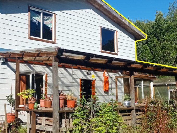 Propiedad con Casa y 1 has Terreno La Chacra Castro Chiloé