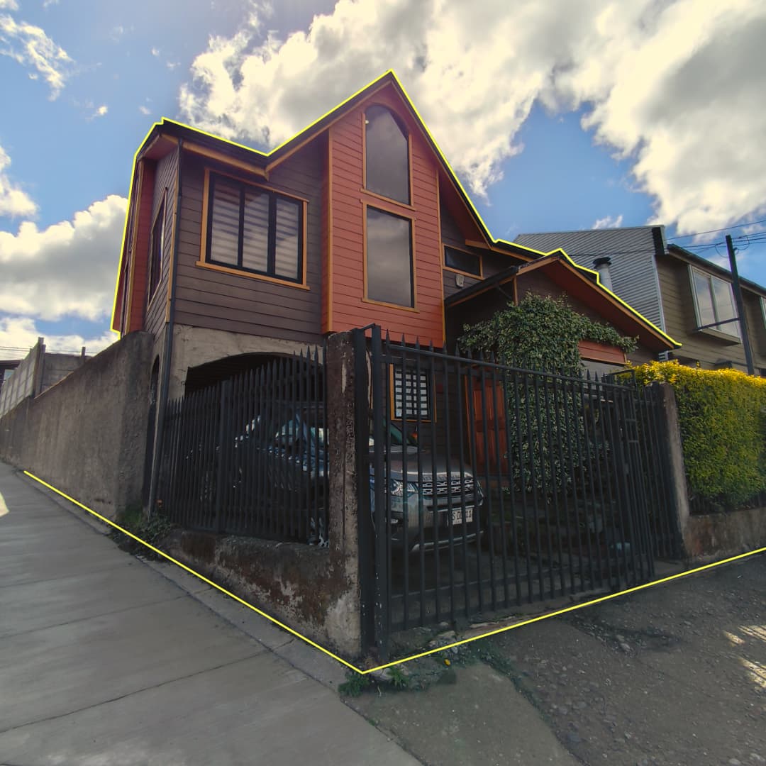 🏡 CASA ESQUINA EN VILLA ALTOS CHILOÉ – 3 PISOS – 130M² CONSTRUIDOS – $170.000.000